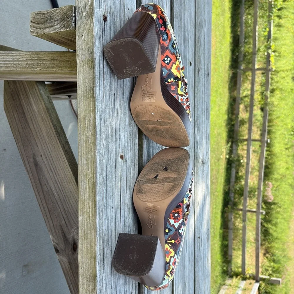 CIRCUS NY SAM EDELMAN 8 Susie Platform Loafers in Dark Bourbon - Picture 3 of 4